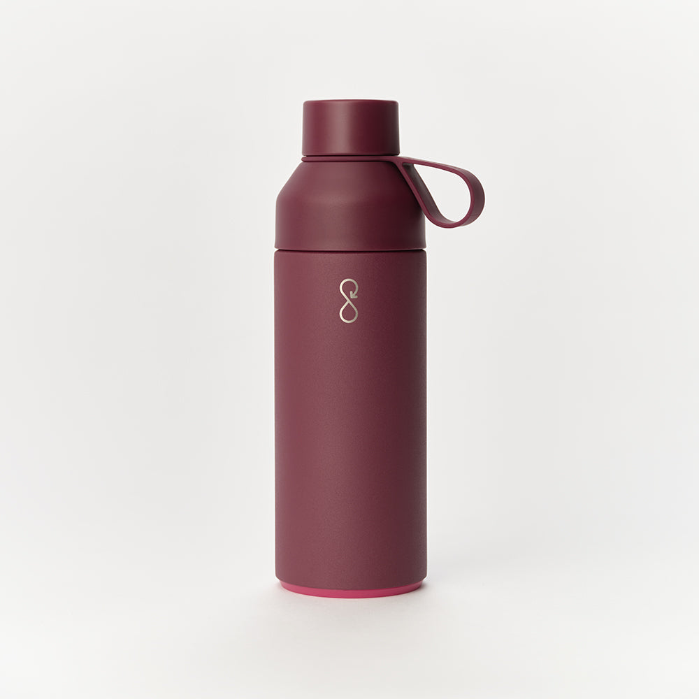 Insulated Reusable Water Bottle – Maroon Dusk | Ocean Bottle » Ocean Bottle