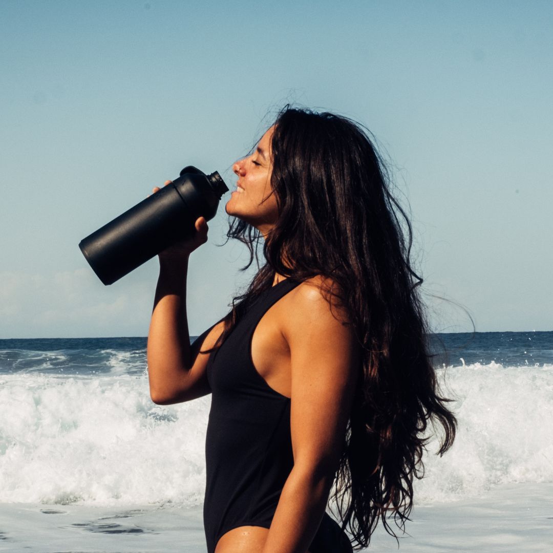 Big Ocean Bottle - Obsidian Black 34oz (1L)