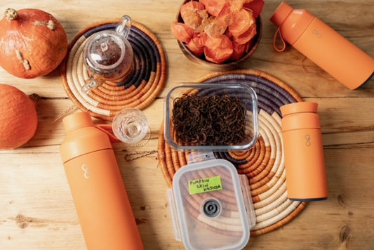 Reduce waste with this Hot Pumpkin Skin Tea recipe 🎃