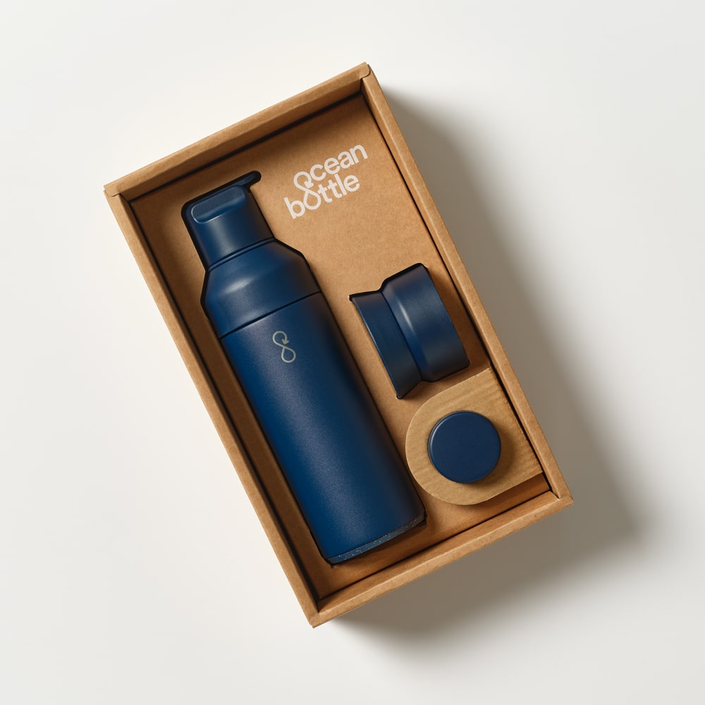 The 3 in 1 Ocean Bottle - Ocean Blue (500ml)