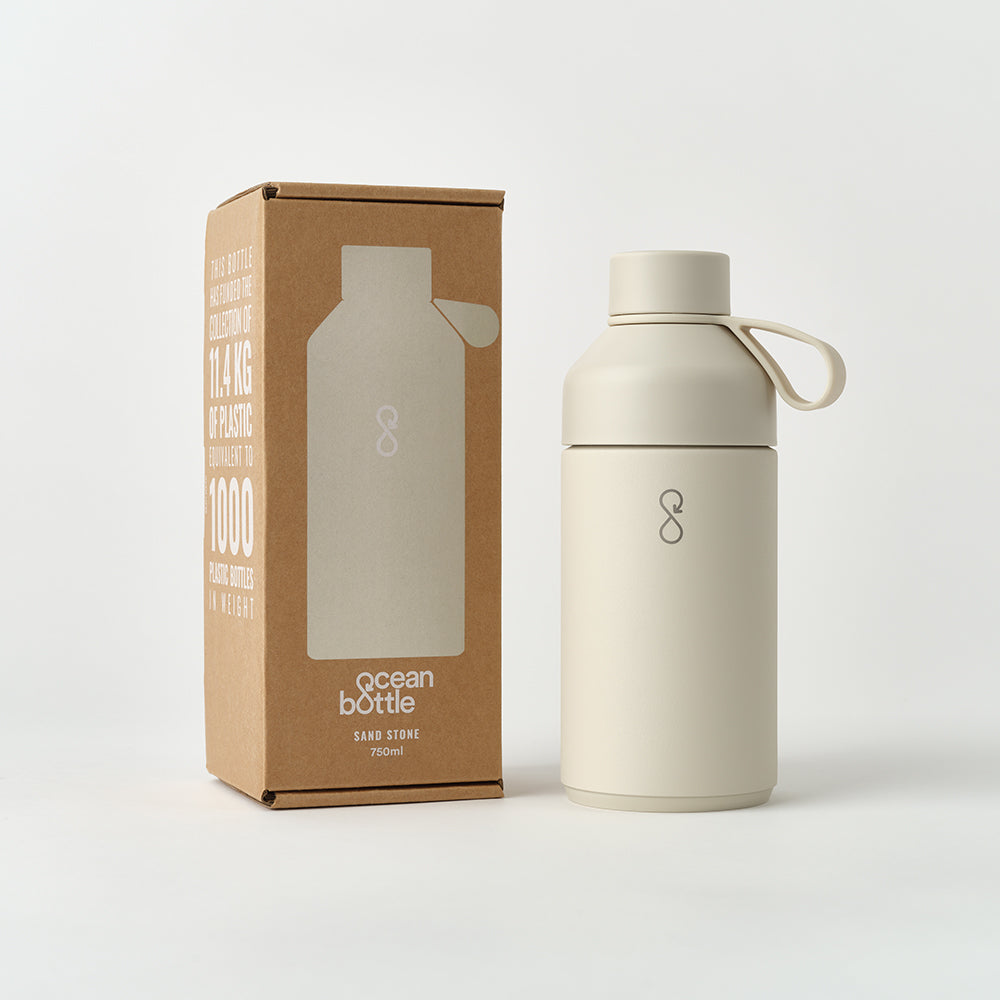 Ocean Bottle Original - Sand Stone (750ml)