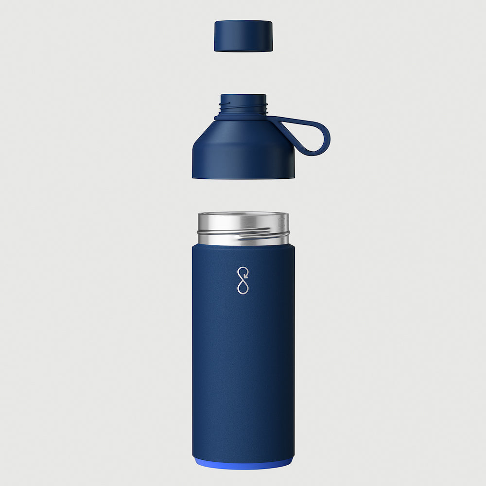 Ocean Blue Stainless Steel Water Bottle 1 Litre » Ocean Bottle