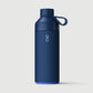Large 1 Litre Blue Stainless Steel Water Bottle
