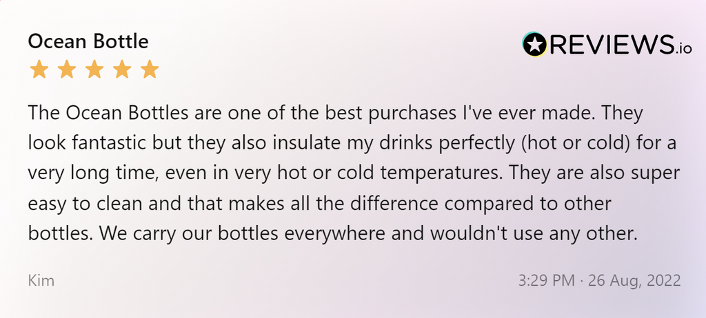 Why Ocean Bottle?